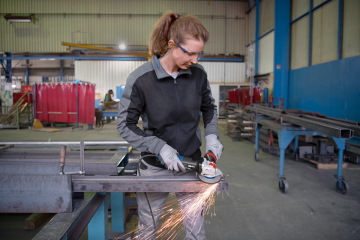 Bosch Professional GWX 17-125 S Avuç Taşlama Makinesi