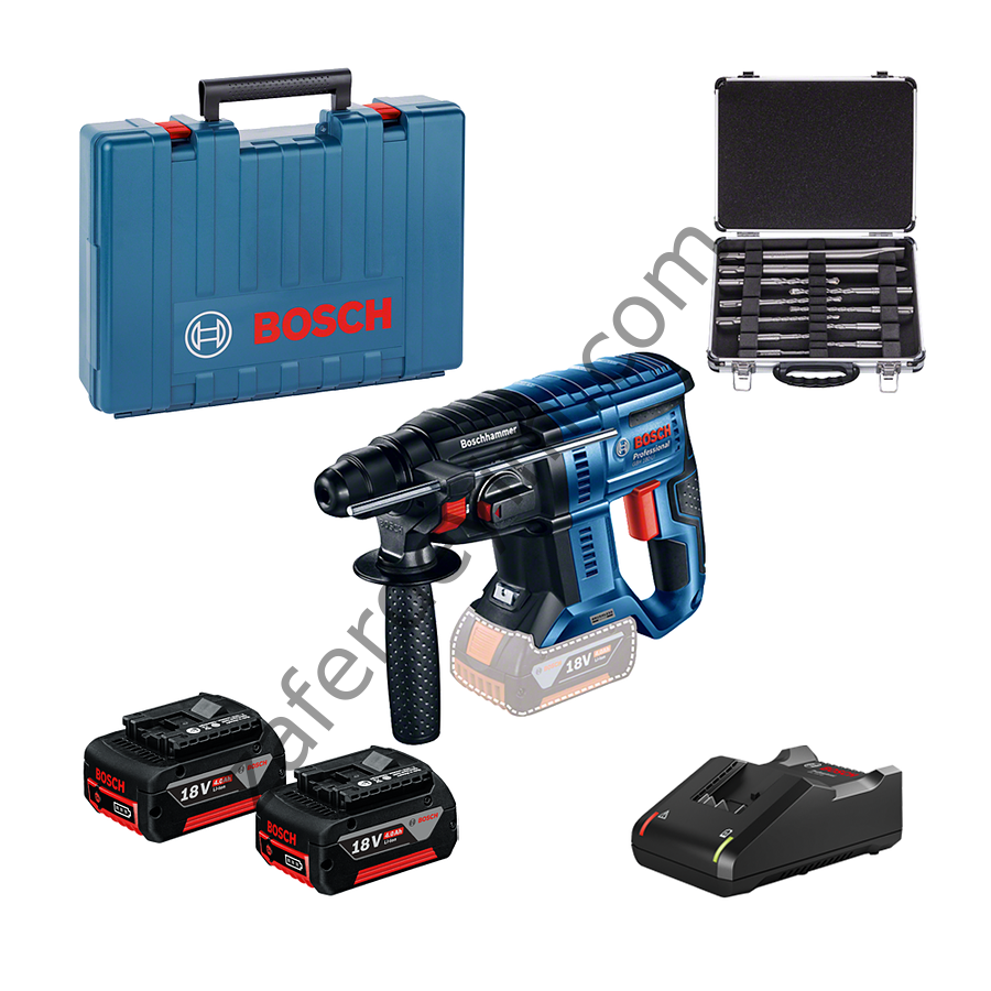 Bosch GBH 180-LI Kırıcı Delici+11 parça SDS set 0615990M33