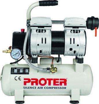 Proter Sessiz & Yağsız Hava Kompresörü 9 Lt