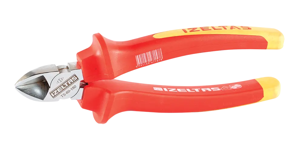 İzeltaş 1000V İzoleli Elektrikçi Yan Keski 140 mm