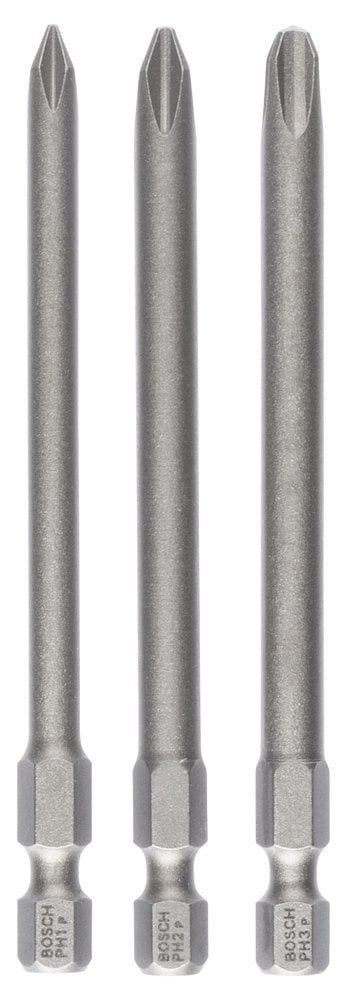 Bosch 3 Parça ExtraHard PH1/2/3*89 mm