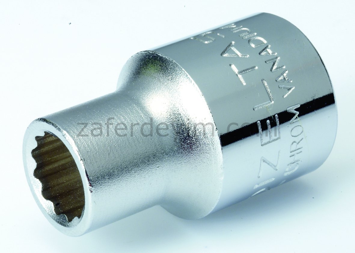 1/2'' On İki Köşe Lokma Anahtar 21 mm