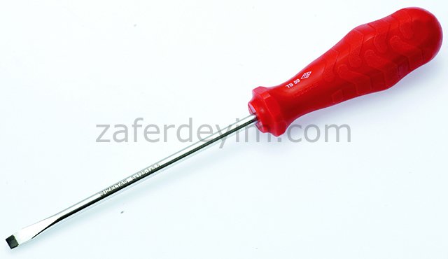 Opak Seri Düz Uçlu Tornavida 3 X 80