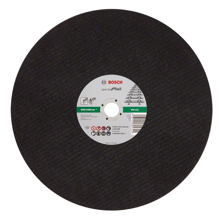 Bosch 355*4,0 mm Special for Rail