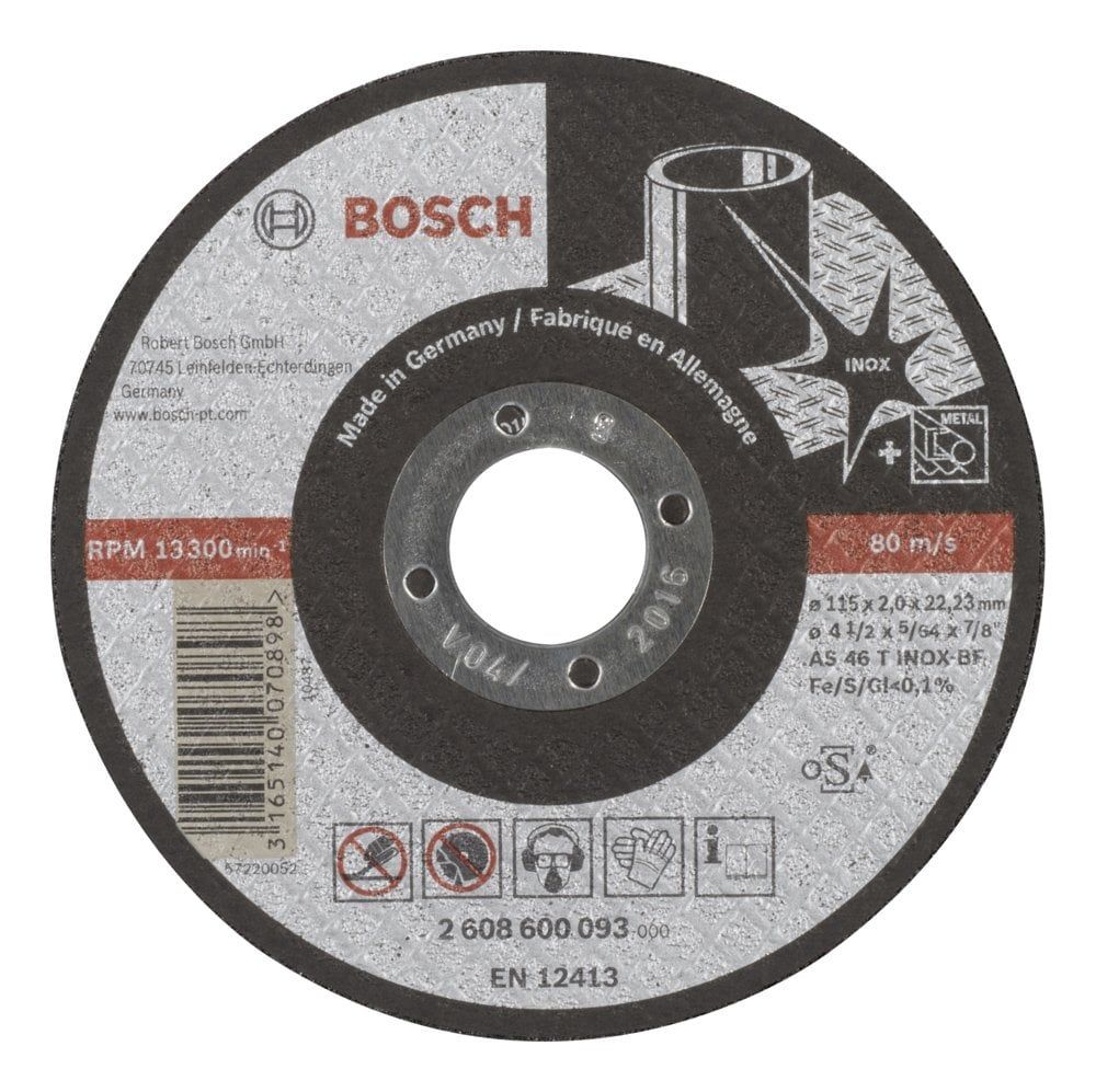 Bosch 115*2,0 mm Expert for Inox Düz