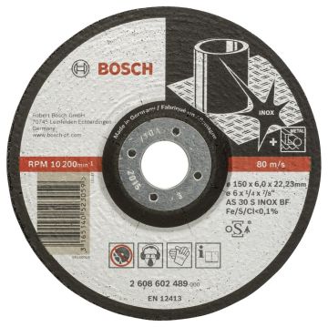 Bosch 150*6,0 mm Expert for Inox