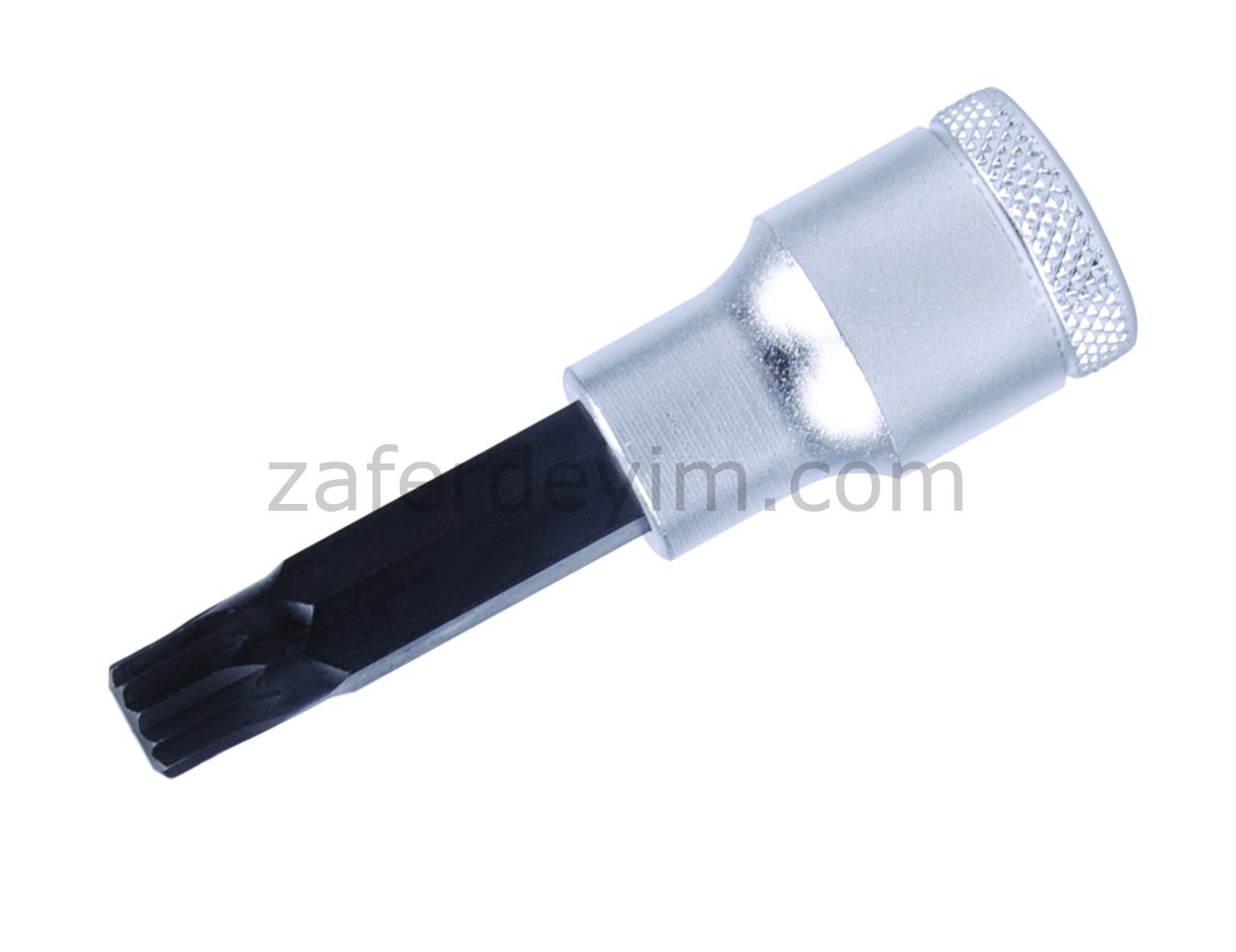 1/2'' Oniki Köşe Lokmalı Bits Uç Yivli Orta Boy 8 mm