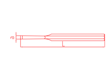 İzeltaş Tırnak Keski 130 mm
