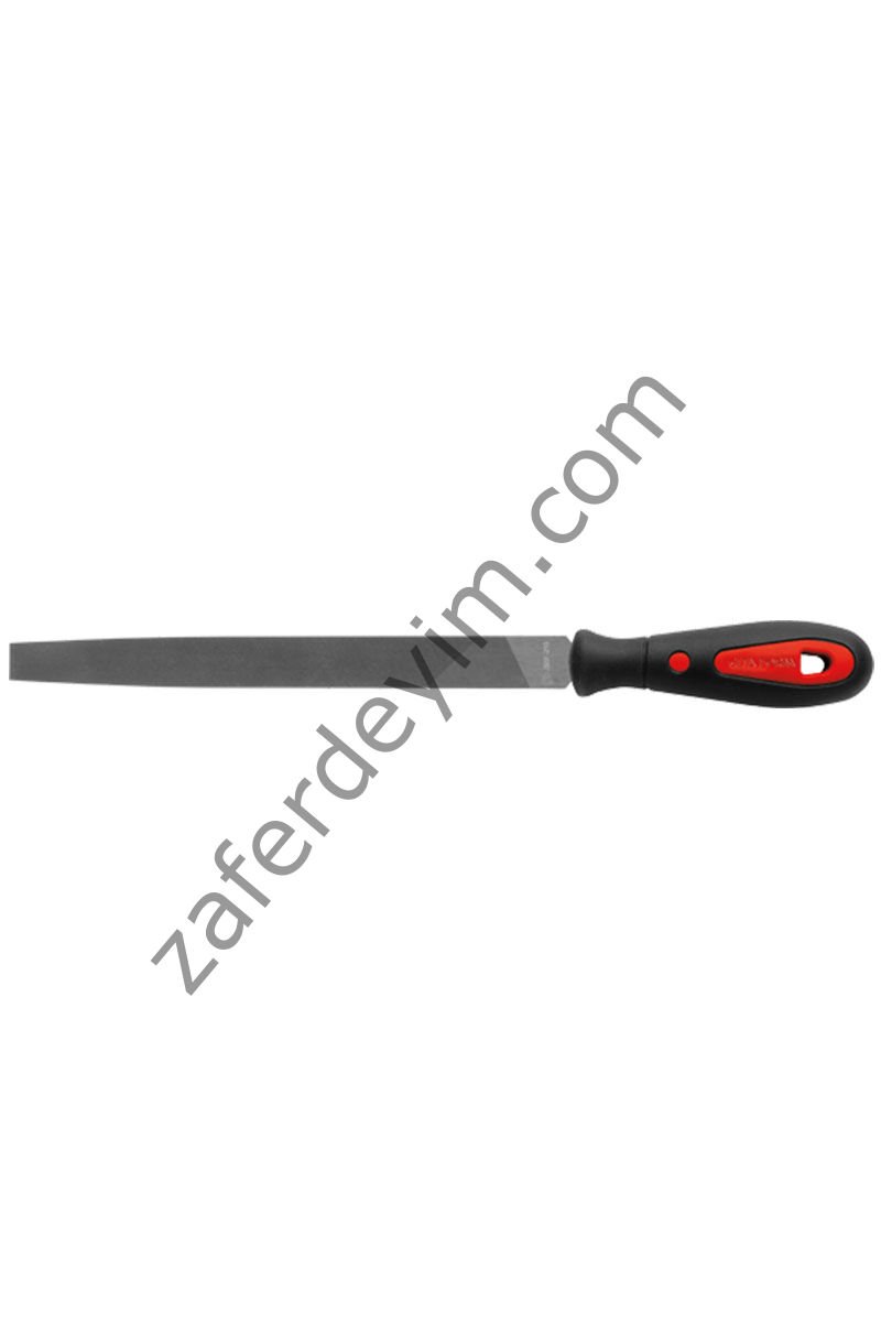 Ceta Form Konik Uçlu Yassı Eğe (Ergonomik Saplı) 25 mm