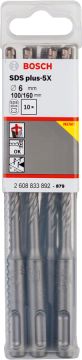 Bosch SDS-Plus-5X 6*160 mm 10'lu Paket