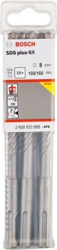 Bosch SDS-Plus-5X 8*160 mm 10'lu Paket