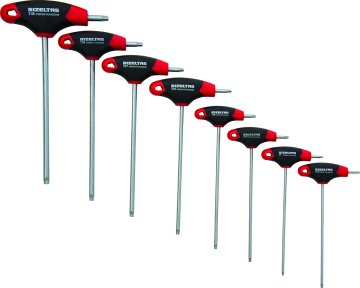 T Tipi Torx Allen Anahtar Takımı 8 Parça
