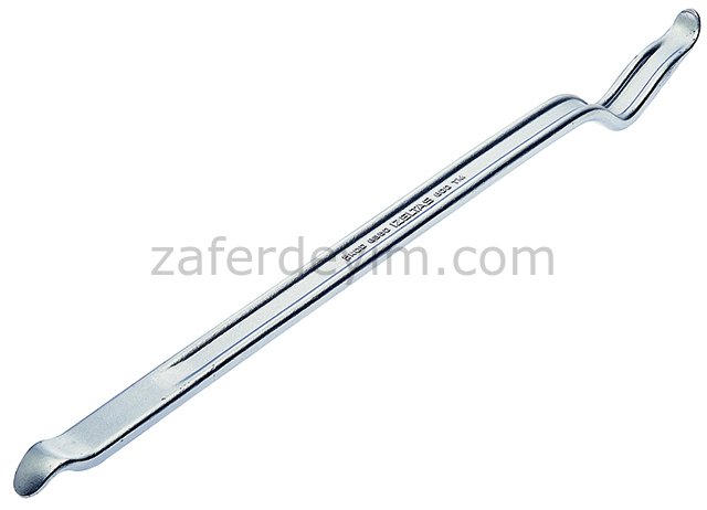 Levye Oluklu Kıvrık Uçlu 600 mm