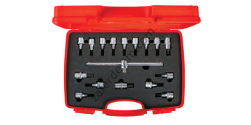 1/2'' Lokmalı Allen Uç Ve Star (Torx) Uç Takımı 17'li