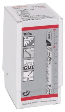 Bosch T 101 D Clean for Wood 100'lü