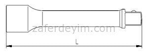1/2'' Havalı Lokma Mafsal