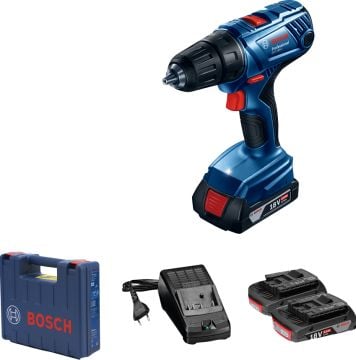 GSR 180-LI Akülü Delme Vidalama Makinesi 2x2,0 Ah