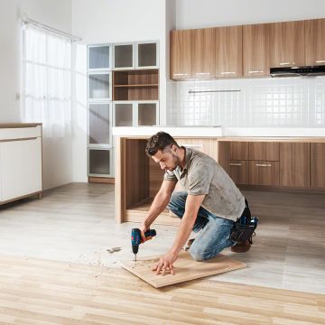 Bosch GSR 120-LI Akülü Delme Vidalama Makinesi Çift akü 2 Ah
