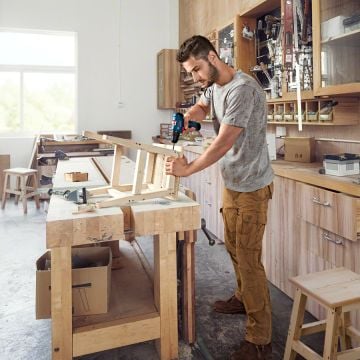 Bosch GSR 120-LI Akülü Delme Vidalama Makinesi Çift akü 2 Ah