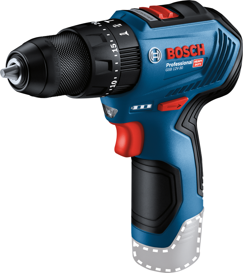 GSB 12V-30 Akülü Darbeli Delme Vidalama Makinesi (Solo model-aküsüz)