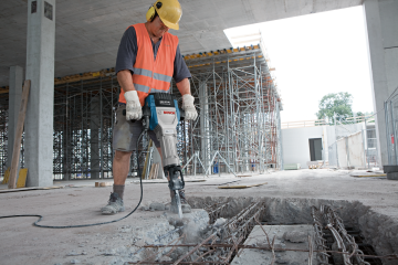 Bosch Professional GSH 27 VC Kırıcı + GSH 27 Taşıma Arabası