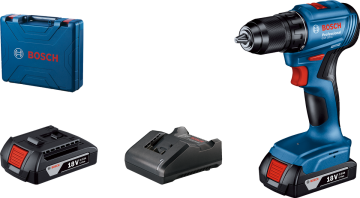 Bosch Akülü Delme/Vidalama Makinesi GSR 185-LI Çift Akülü 2x2.0Ah