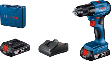Bosch Akülü Delme/Vidalama Makinesi GSR 185-LI Çift Akülü 2x2.0Ah