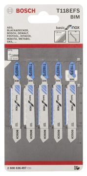 Bosch T 118 EFS Basic for Inox 5'li
