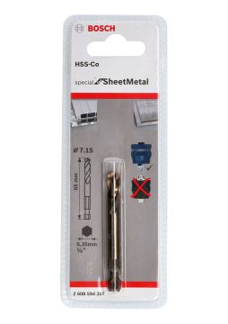 Bosch - Power Change Plus Special Serisi Metal Ve Inox Delik Açma Testereleri için Merkezleme Ucu HSS-Co 65 mm