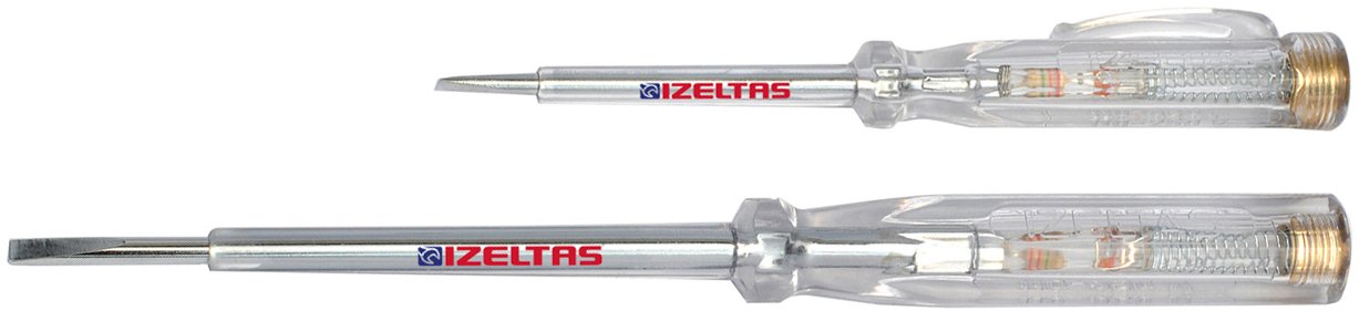 İzeltaş Elektrik Kontrol Kalemi Düz Uçlu 190 mm