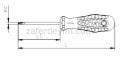 Kraft Seri Yıldız Uçlu Tornavida 4.5 X 80