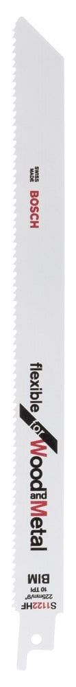 Bosch S 112 HF Flexible for Wood and Metal 5'li