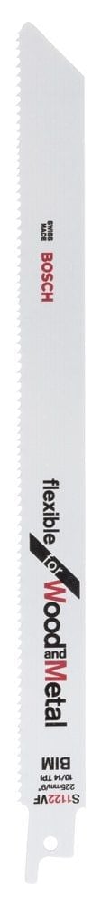 Bosch S 1122 VF Flexible for Wood and Metal 5'li