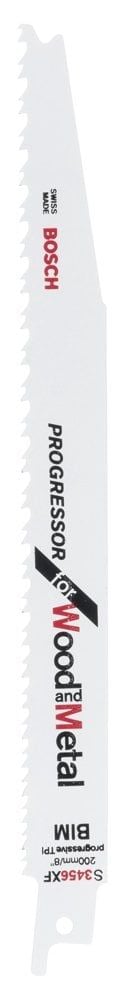 Bosch S 3456 XF Progressor Wood and Metal 100'lü