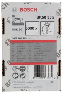 Bosch GSK 50 Çivisi  35 mm 5000li