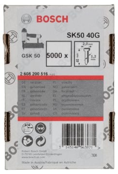 Bosch GSK 50 Çivisi  40 mm 5000li