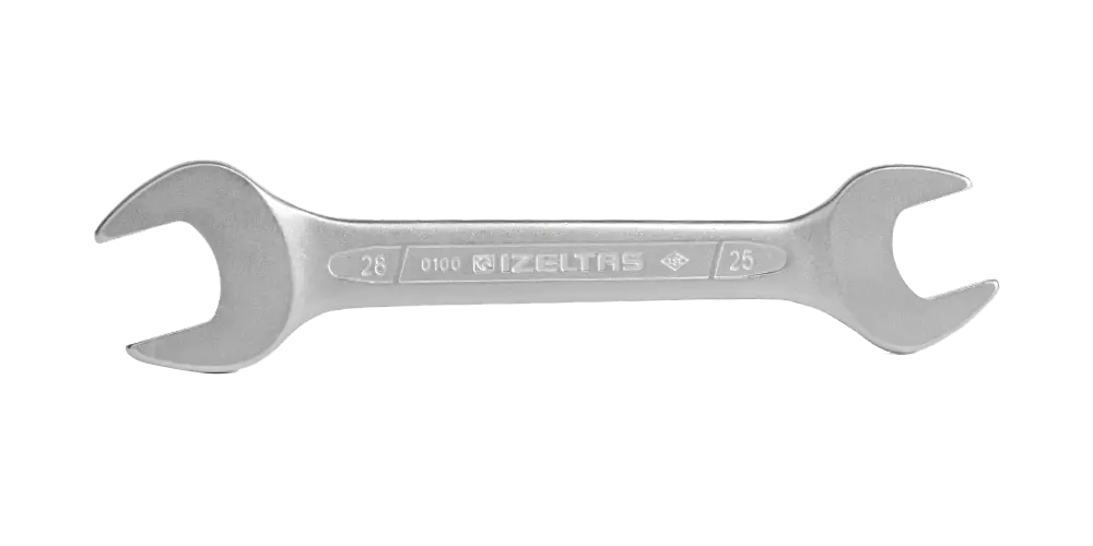 İzeltaş İki Ağız Anahtar Kısa Boy 27x32 mm