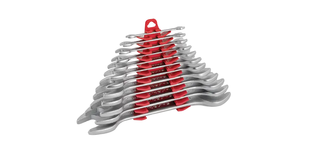 İzeltaş İki Ağız Anahtar Takımı 8'li Kısa Boy