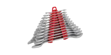 İzeltaş İki Ağız Anahtar Takımı 8'li Kısa Boy