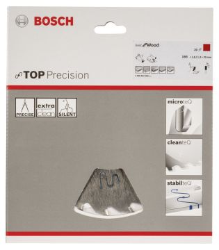 Bosch Best For Wood 165*20 mm 20 Diş