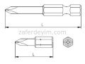 İzeltaş Yıldız Bits Uç Ph1 50 mm