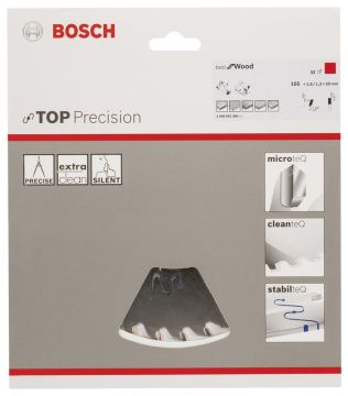 Bosch Best For Wood 165*20 mm 32 Diş