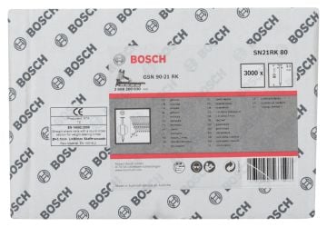 Bosch GSN 90-21DK Çivi  80mm 3000li Düz Parlak