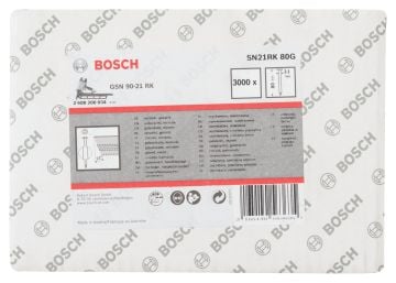 Bosch GSN 90-21DK Çivi  80mm 3000li Düz ÇinkoK