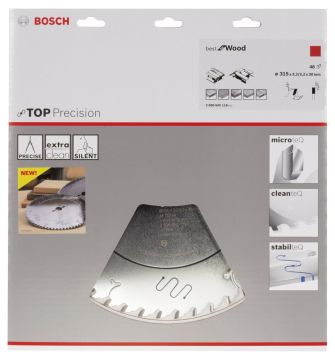 Bosch Best for Wood 315*30 mm 48 Diş