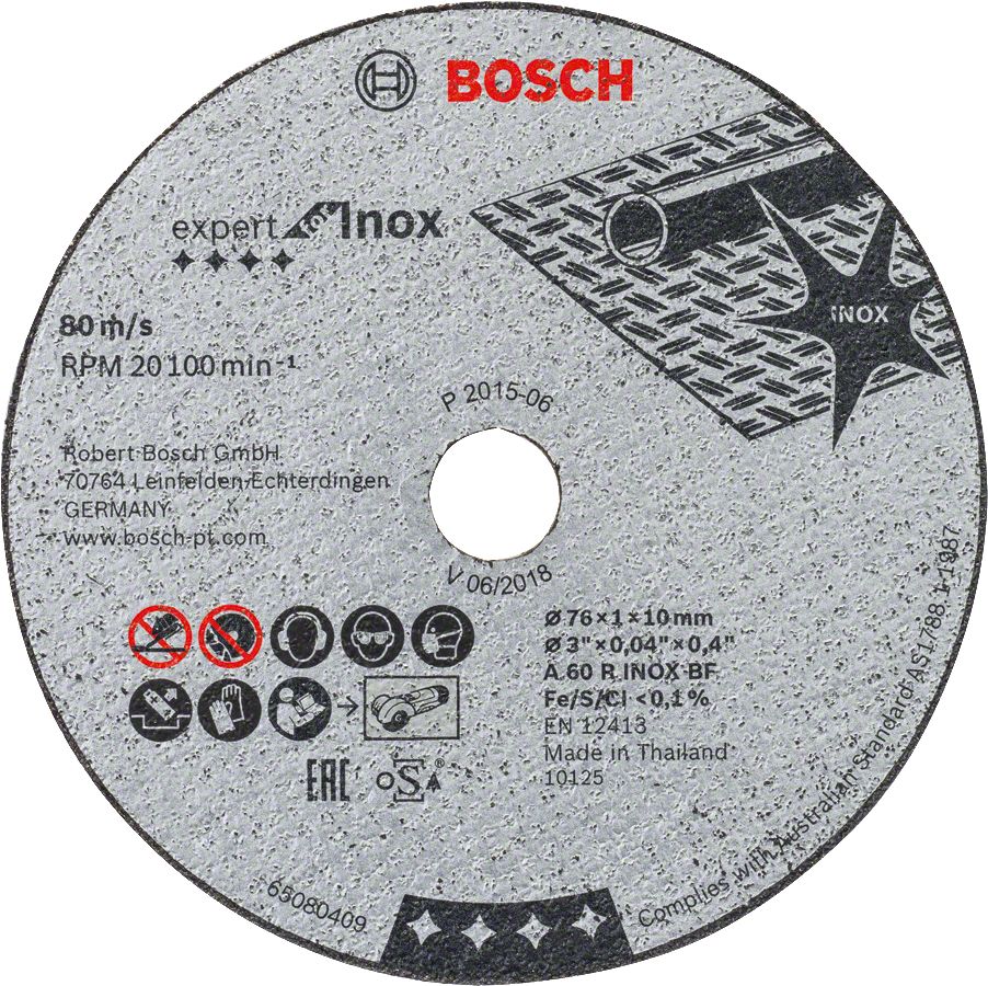 Bosch - Expert for Inox Serisi Kesme Diski 76*1,0 mm