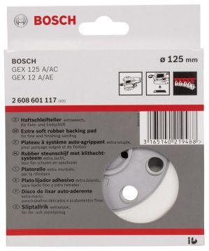 Bosch 125 mm Zımp. Tabanı Ekstra Yumuşak (GEX)