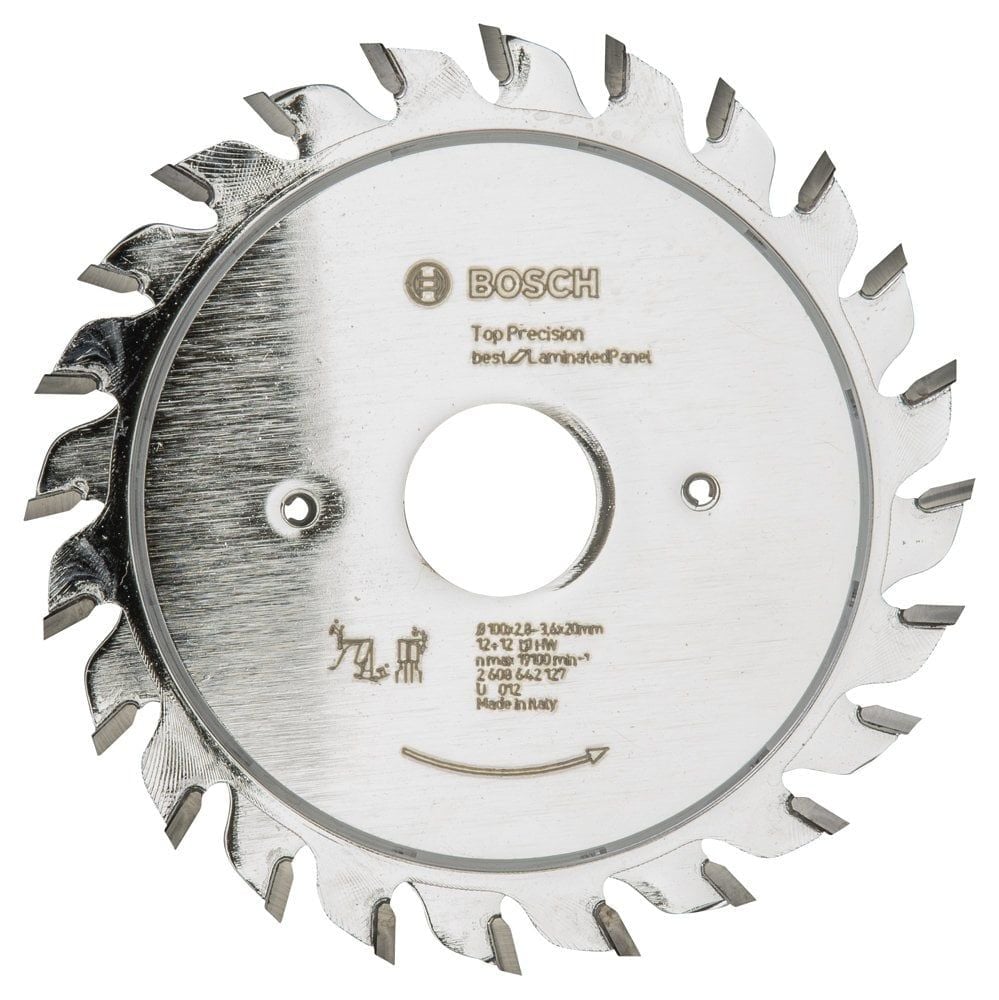 Bosch Best for LaminatedPanel 100*20 mm 12+12 D