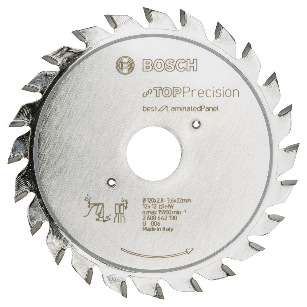 Bosch Best for LaminatedPanel 120*22 mm 12+12 D