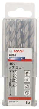 Bosch HSS-G 7,1*109 mm 10'lu Paket